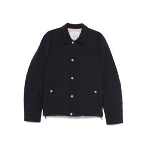 브루넬로 쿠치넬리 숏패딩 MM4911846 CVL16 Blue