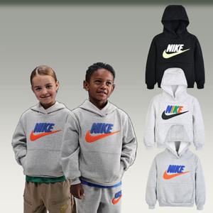 [나이키키즈] 유아남녀공용 A254SW165P (105-130) 엠보로고기모후디