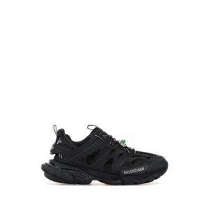 발렌시아가 여성 블랙 러버 러닝화 542436WTRCH 1000