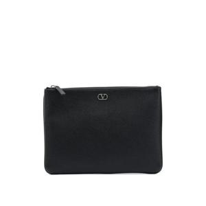 발렌티노 가라바니 남성 블랙 Vlogo 클러치 7Y2P0AP5UAG0NO