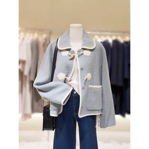 [숲]카라 토글장식 부클 자켓 SBAJKM2