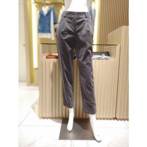 [파리게이츠]521E4PT303_GY-여성 코듀로이 사이드 탭 팬츠   부클 파우치-(25년겨울)