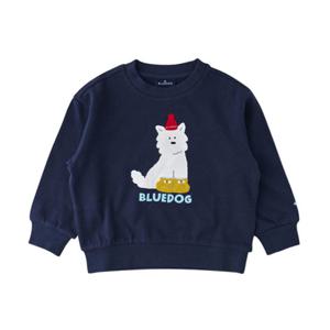 블루독스튜디오 [블루독](NY)도기포인트스웨트셔츠 25C1533401 FW25겨울상품 기모티셔츠