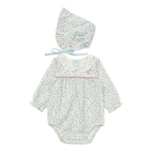 [블루독베이비] 25FW 신상 (MN)폼폼플라워세트바디슈트 (45A7004015)