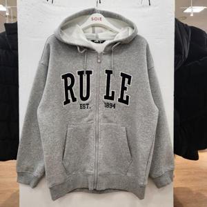 소이 HC22 아플리케 후드 기모 점퍼 25W0131