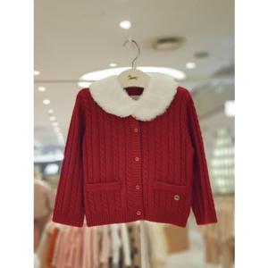 [에뜨와] 헤더FUR 카라니트CDG (07S721404) 출산 신생 백일 돌선물