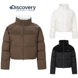 디스커버리 25년 F/W 여성 올리브크롭 글로우다운숏패딩 DWDJ95056