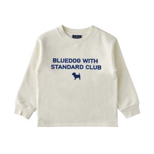 블루독스튜디오 [블루독](CR)에센셜베이직티셔츠 25C7533004 FW25겨울상품 기모티셔츠