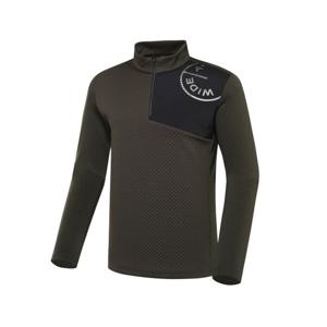 [와이드앵글]CO 우븐패치 하프집업 미드 레이어 MWMW23213