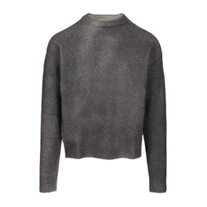 아미쉬 크루넥 스프레이 텍스처 풀오버 스웨터 AMU039CQ22XXXX