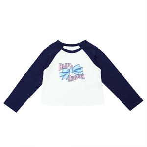 [티파니(정상)]NY 라글란 리본나염 티(T44KAT020)