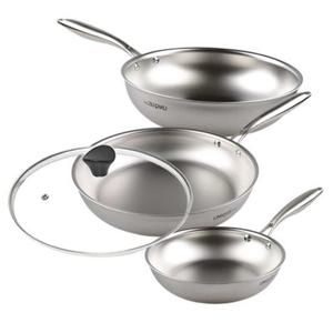 유니크 316스텐 무연마 팬 4종(22+28+28궁+유리)