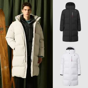 르꼬끄 공용 롱패딩 레귤러핏 벤쳐 구스 롱다운 자켓 QQ423EDJN2