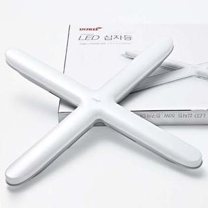 번개표 LED원형십자등 50W-D 샤크 주광색 led등기구 형광등기구 led등 전자식등기구 전등