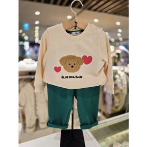 [블루독베이비] 25 FW(IV)산타도기 상하세트(45C7067213)성탄절 크리스마스 백일 돌 선물 조카 등원 (45C70