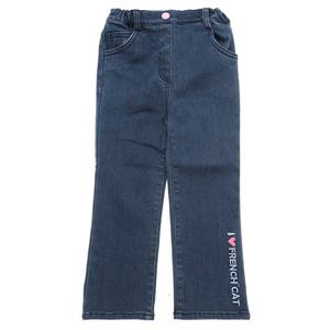 [프렌치캣(정상)]DENIM 자수바지(Q36DAP040)