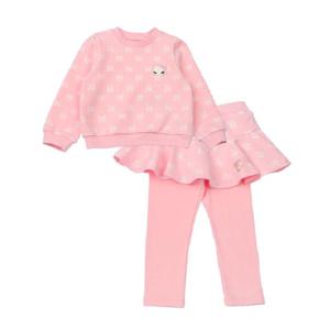 [프렌치캣(백)]PK 지젤리본 맨투맨상하세트 Q54DDT400.KP290