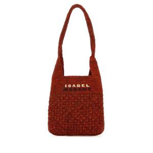 이자벨마랑 여성 브라운 스몰 라피아 쇼퍼백 PP0181FAB1X17M 11OR