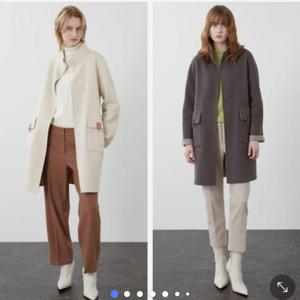 [올리비아로렌]더블페이스핸드코트 VOP EA3WWA121-GN