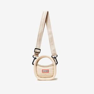 헌터 [UNISEX] 프레임드 푸퍼 마이크로 호보백 - 핑크베이지 HDWK026BXZPBE