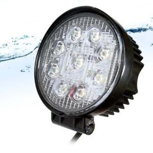 (992)12V 24V겸용 퍼펙방수 LED써치라이트 27W 집중형