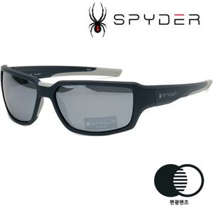 스파이더 선글라스 SP6034 414 편광 실버 미러 자전거 골프 야구 스포츠 패션