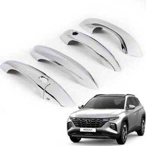 자동차도어캐치 투싼NX4 도어캐치몰딩 자동차 크롬 몰딩