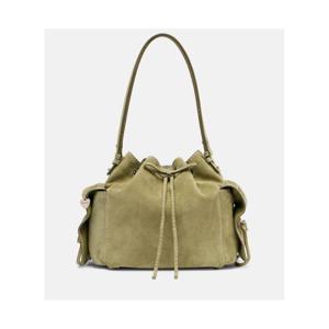 아크네 Multipocket 미니 스웨이드 버킷 백 P01046976