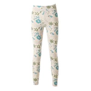 [비너스]블루 보들보들 신축성이 돋보이는 모달번아웃 여성내복하의 VLG6052L