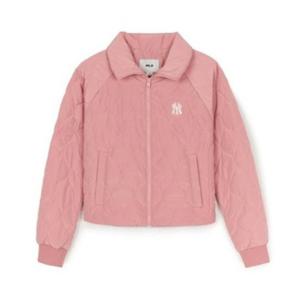 MLB패딩 PQJ 3FPDB0146-50PKM 여성 세로 물결퀼팅 패딩자켓