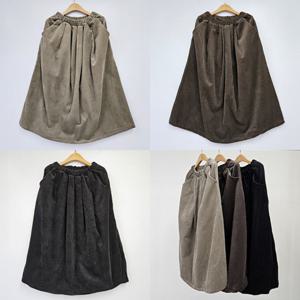 나야홍 / 위쉬몰 EM 자스민골덴주름스커트(T133H510) 빅사이즈