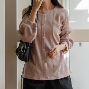 나야홍 / 아이우먼 단정끈매듭가디건니트 GOV481M510 빅사이즈