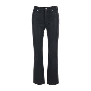 에이지진 로고 패치 블랙 데님 진 HYD1875A LTTSBA