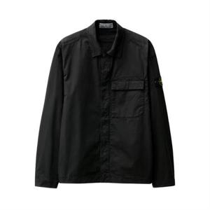 스톤 아일랜드 수피마 코튼 트윌 스트레치 TC 오버셔츠 801510710 V0029