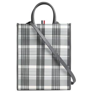 톰브라운 중복 여성 스트라이프 버티컬 체크 토트백 MAG406A L0041 980