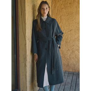 올리브데올리브 (OW4WHA53) 벨티드 울혼방 핸드메이드 맥코트