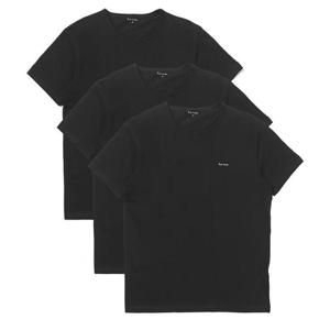 25FW 로고 프린팅 3 PACK 티셔츠 블랙 M1A 389 M3PK 79