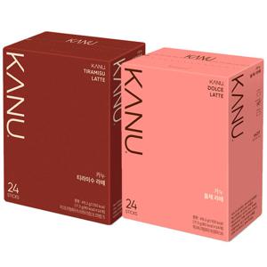 맥심 카누 티라미수라떼24T+돌체라떼24T