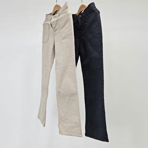 나야홍 / 빅사이즈바지 S865L510 옥스포드포켓일자팬츠 LO