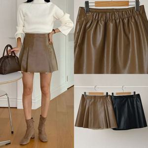 나야홍 / 위쉬몰 LT 럽미레더플리팬츠스커트(T245H510) 빅사이