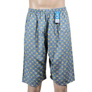 디자인의 부드러운 레이온 남성 5부 빅사이즈 파자마