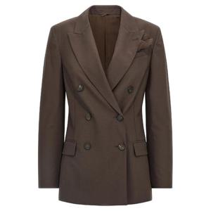 BRUNELLO CUCINELLI Tropical Luxury Wool Blazer M0W077038C019