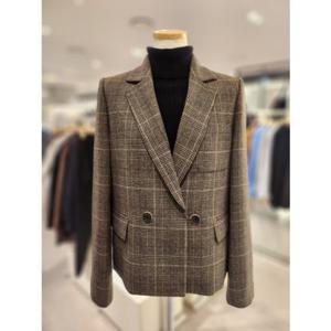 [SOUP]숲 반크롭 체크 자켓 (SBAJK37)