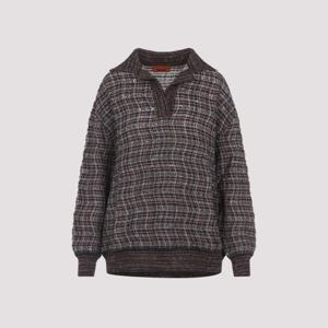 미소니 폴로 티셔츠 DS25WN22 BC005W SM9US PINK BROWN