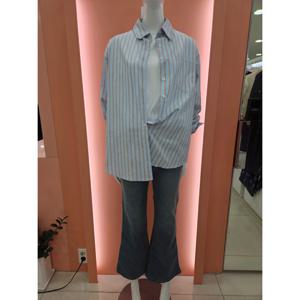 [수스]스트라이프 롱기장셔츠 S253BSH951_US