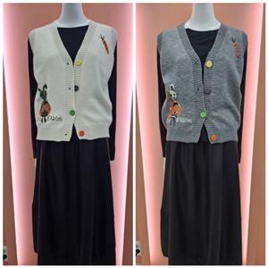 [수스]오픈형 니트베스트 S254BVOA58 _US