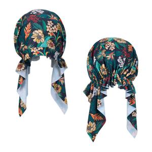 [레노마수영복]성인 플라워 두건 스판 아쿠아 수모  RC2F304-YE