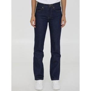 셀린느 다크 데님 미드라이즈 스트레이트 진 2N48A224Z 07IN