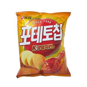 [농심]  농심 포테토칩 K 양념치킨맛 50g  16개