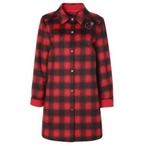 [조순희]체크 롱 자켓 AJLWJ405